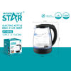 Imagen de Jarra eléctrica, de vidrio 1,8L, 1500W, en caja, WINNING STAR