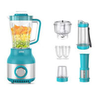 Imagen de Licuadora 1,8L, con mini procesadora y varios accesorios, 500W, en caja, WINNING STAR