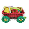 Imagen de Juego de playa, carro, 7 piezas, en red, 2 colores