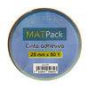 Imagen de Cinta adhesiva Matpack 50ys x25mm, para cintero, PACK x6 rollos