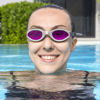 Imagen de Lentes para natación Bestway, en blister, varios colores