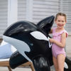 Imagen de Inflable flotador, orca con agarres, Bestway, en caja