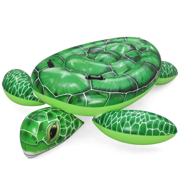 Imagen de Inflable flotador, tortuga con agarres, Bestway en caja