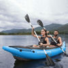 Imagen de Kayak canoa inflable 2 asientos, con remo e inflador manual, Bestway, en caja