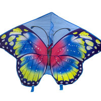 Imagen de Cometa mariposa, con hilo, varios colores