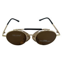 Imagen de Lentes de sol de metal Kelmax, con protección UV autorizados por MSP,3 colores