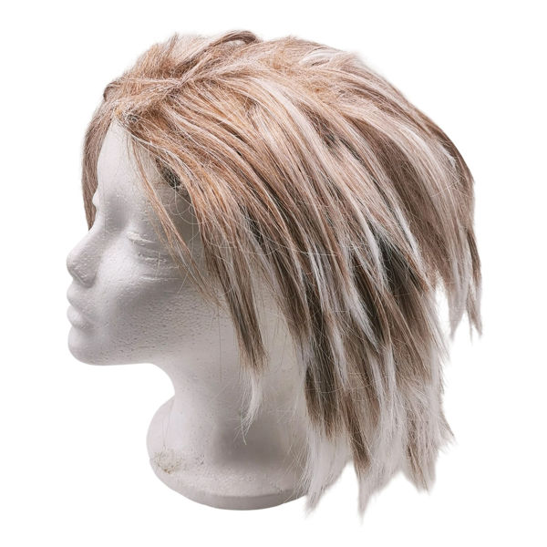 Imagen de Peluca pelo lacio corto matizado, varios colores, en bolsa