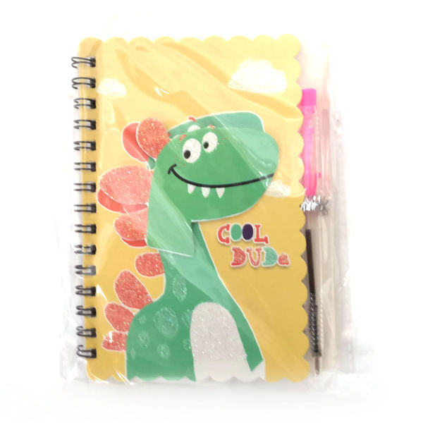 Imagen de Libreta con espiral con lapicera, 30 hojas, varios diseños