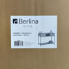 Imagen de Mueble organizador recibidor de hierro y MDF, con cajones, en caja Berlina Home
