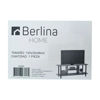 Imagen de Mueble rack de hierro y madera con estantes, en caja Berlina Home