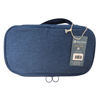 Imagen de Neceser para viaje de tela con cierre, varias reparticiones, Berlina Travel AZUL