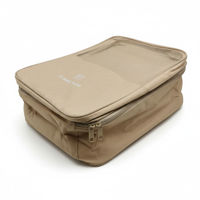Imagen de Neceser para viaje de tela, ideal para zapatos, Berlina Travel BEIGE