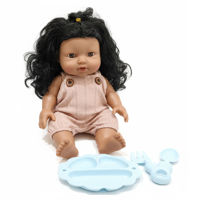 Imagen de Muñeca con sonido con 3 accesorios, en caja