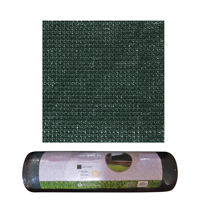 Imagen de Lona malla sombra de polietileno de alta densidad, 180gsm con ojales cosidos, resitencia a UV, 10x0.9m, VERDE, en bolsa, Berlina Outdoor