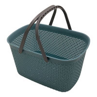 Imagen de Canasto cesto de plástico, varios colores