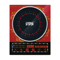 Imagen de Anafe eléctrico, 1 quemador vitrocerámica por inducción, 2200W, en caja, WINNING STAR