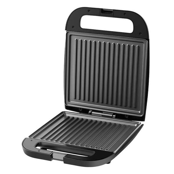 Imagen de Sandwichera grill tostadora eléctrica, antiadherente, 1200W, en caja, WINNING STAR