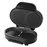 Imagen de Máquina plancha eléctrica para hacer hamburguesas, 1000W, en caja, WINNING STAR