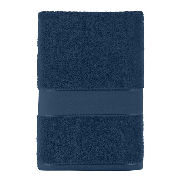 Imagen de Toalla de baño, 100% algodón, 90x150cm, 520g, premium, azul, Berlina by Teka