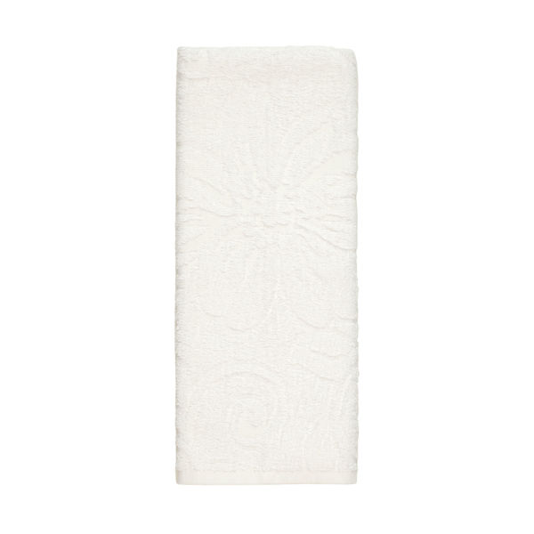 Imagen de Toalla de mano, 100% algodón, 45x75cm, 450g jacquard, blanco, Berlina by Teka