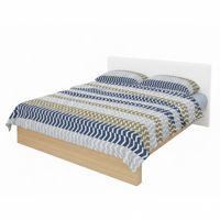 Imagen de Sábanas Queen size Berlina by Teka, gris, 158x198x30 240x250 50x70cm, set de 4 piezas 100% algodón, 120 hilos, en sobre de PVC