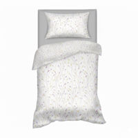 Imagen de Sábanas 1 plaza Berlina by Teka, con diseño, 88x188x30 140x220 50x70cm, set de 3 piezas, 50% poliéster 50% algodón, 160 hilos,en sobre de PVC