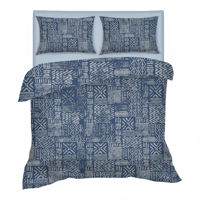 Imagen de Sábanas 2 plazas Berlina by Teka, con diseño, 138x188x30 200x220 50x70cm, set de 4 piezas 50% poliéster 50% algodón, 160 hilos, en sobre de PVC