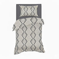 Imagen de Sábanas 1 plaza Berlina by Teka, con diseño, 88x188x30 140x220 50x70cm, set de 3 piezas 100% algodón, 120 hilos, en sobre de PVC