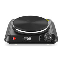 Imagen de Anafe eléctrico, 1 quemador disco, 1500W, en caja, WINNING STAR