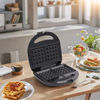 Imagen de Sandwichera, wafflera, plancha, placas intercambiables, en caja, 800W, WINNING STAR