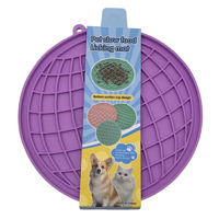 Imagen de Plato para mascotas de silicona, con ventosas varios colores