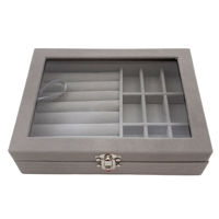 Imagen de Alhajero de fieltro, con divisiones, varios colores