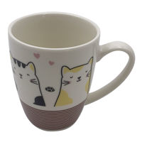 Imagen de Taza de loza, varios diseños de gatos