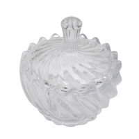 Imagen de Caramelera de vidrio labrado, en caja