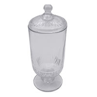 Imagen de Caramelera de vidrio labrado, en caja