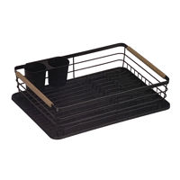 Imagen de Escurridor de platos, de metal, con bandeja, en caja