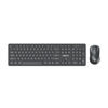 Imagen de Teclado y mouse óptico inalámbricos, negro, AN-500 IMICE, en caja