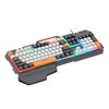 Imagen de Teclado con cable gamer, retroiluminado, con apoyo para mano, GK-700PRO IMICE, en caja