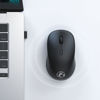 Imagen de Mouse óptico inalámbrico ergonómico, varios colores, E-2330 IMICE, en caja