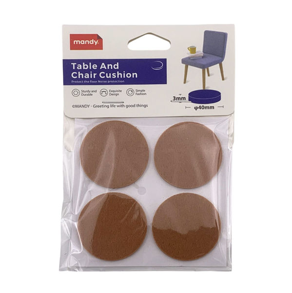 Imagen de Protector de piso, de silicona, para patas x4, en bolsa