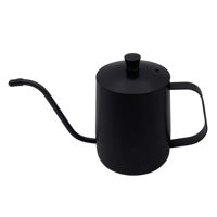 Imagen de Cafetera barista, de acero inoxidable, cuello cisne, 550ml, en caja
