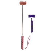 Imagen de Masajeador rodillo mango extensible, varios colores
