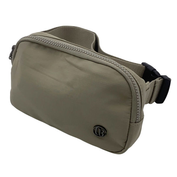 Imagen de Riñonera de tela avión, ajustable, en bolsa, varios colores