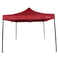 Imagen de Gazebo impermeable 3x3m ROJO, en caja, Berlina Outdoor