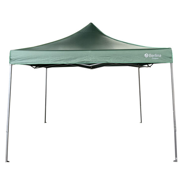 Imagen de Gazebo impermeable 3x3m VERDE, en caja, Berlina Outdoor